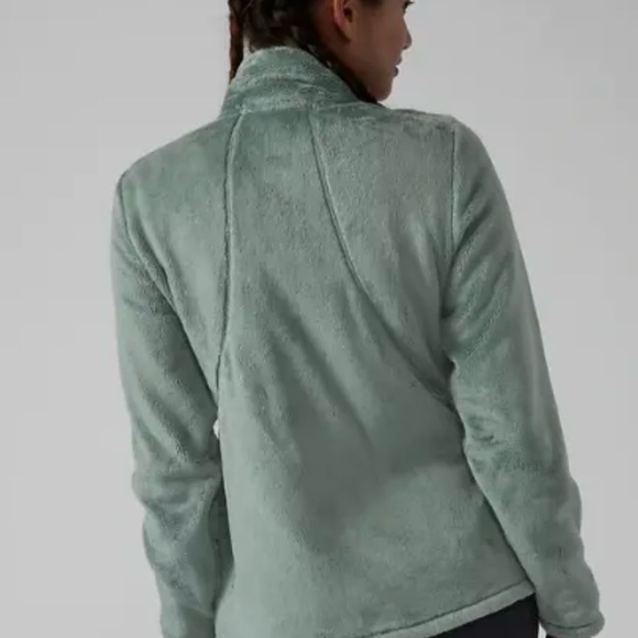 512. NWT Athleta Recover Stretch Fleece Full Zip - Picture 2 of 8
